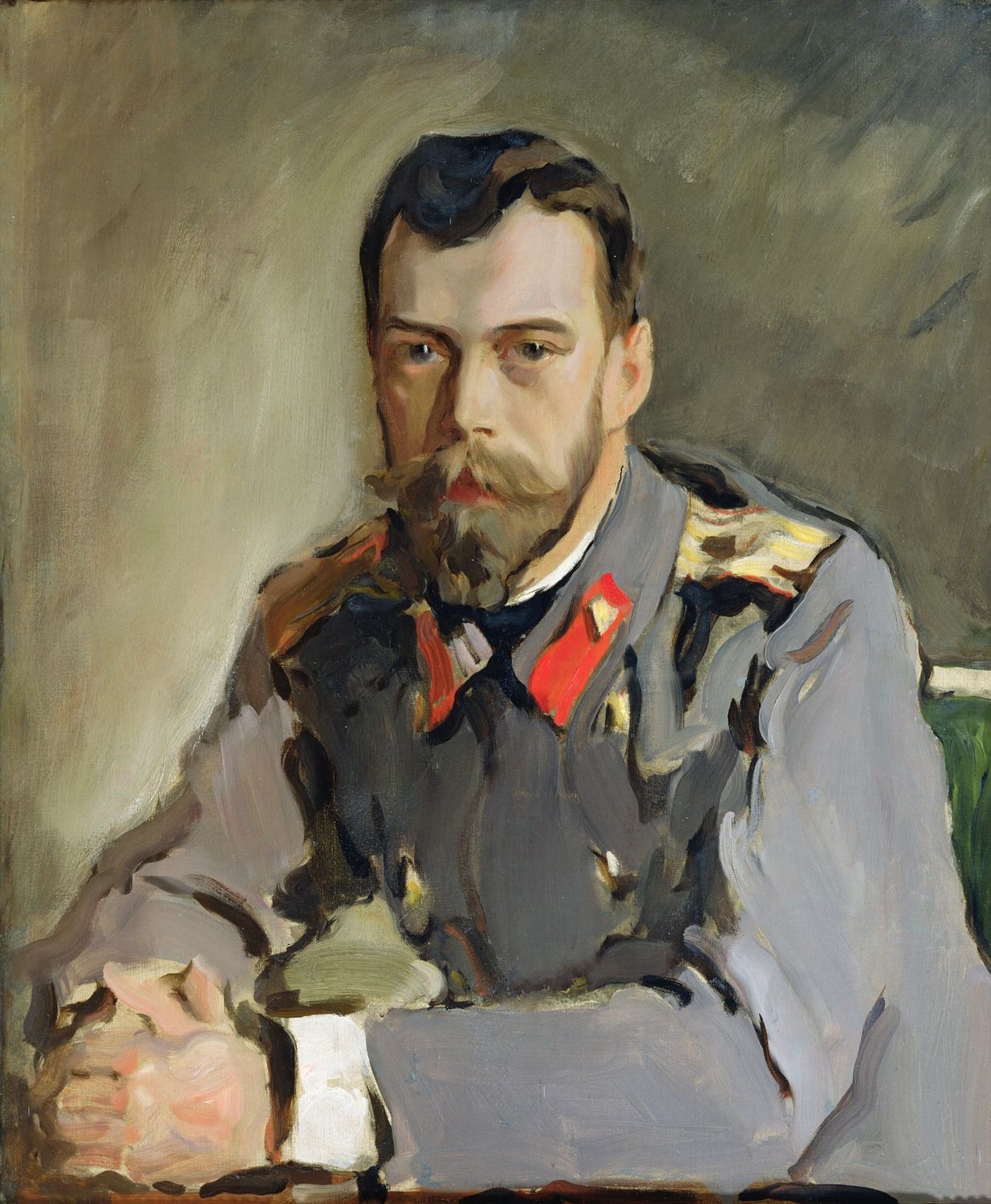 В.А. Серов. Портрет Николая II