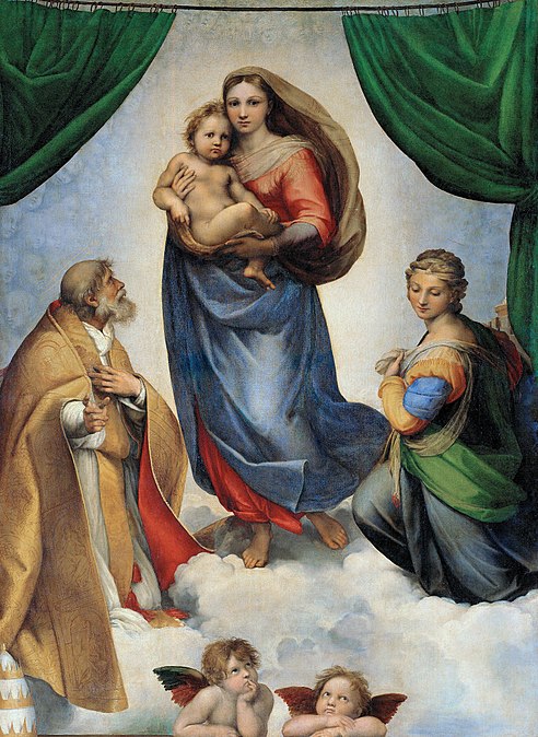 «Сикстинская Мадонна» 1512-1513